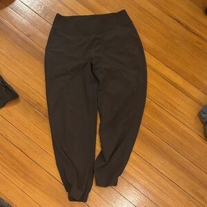 Patagonia Black High-Waist Tapered Jogger Pants